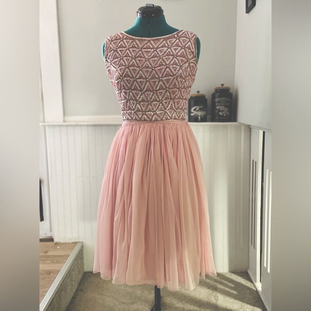 Vintage two piece beaded dress - Picture 1 of 4